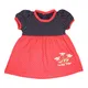 Vestido de Niña 3 Piezas Bebu Negro/Rojo